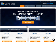 Tablet Screenshot of caeteweb.com.br